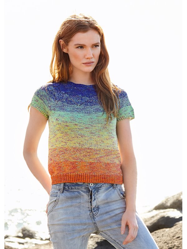 RAGLAN-SHIRT Twisted Summer Shades von Lana Grossa