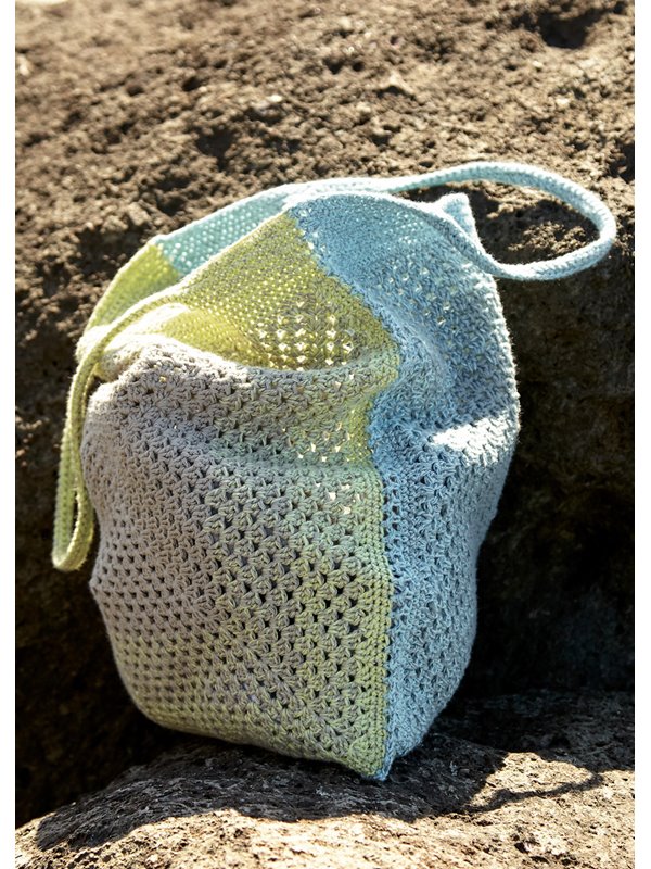 HÄKELTASCHE Shades of Cotton von Lana Grossa