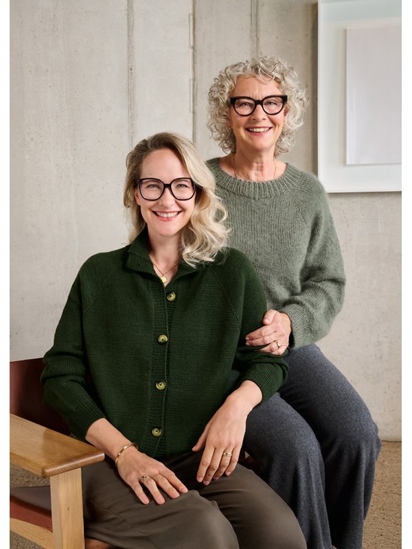 Lana Grossa CLASSY RAGLAN JACKET Cool Wool