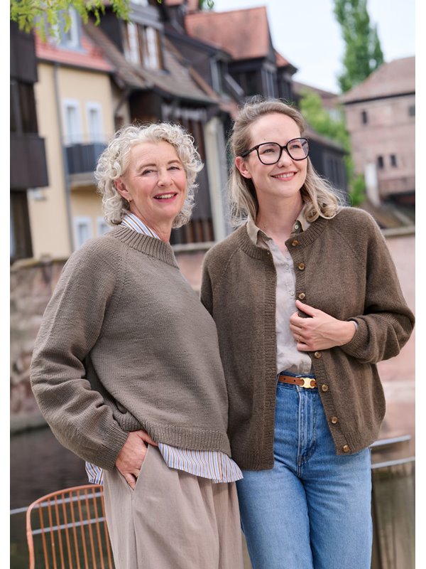 CLASSY RAGLAN JACKET Cashmere Pure von Lana Grossa