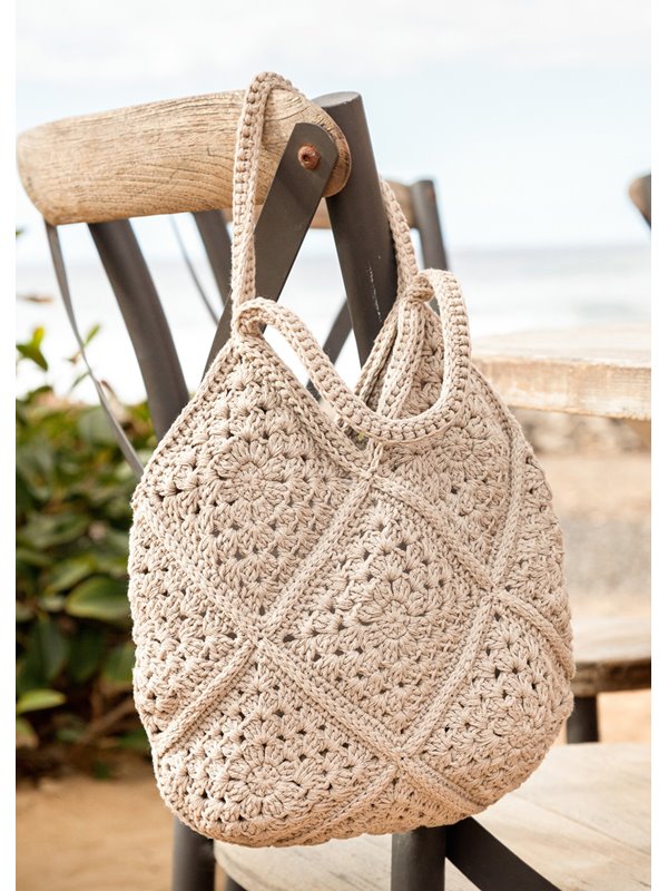 TASCHE AUS GRANNY-QUADRATEN Imagine von Lana Grossa