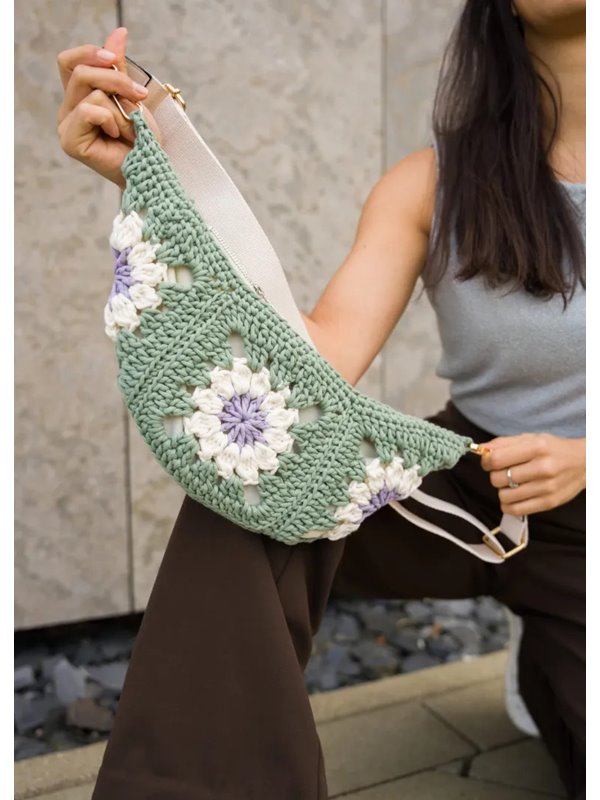 CROSSBODY BAG The Tube Fine von Lana Grossa