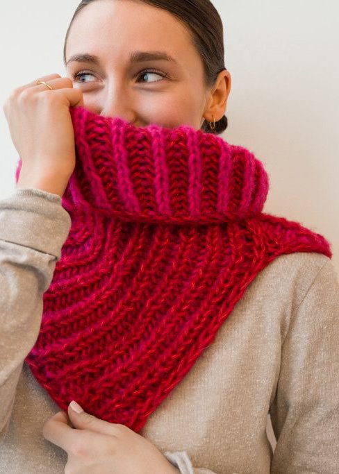 Lana Grossa LOOP IM 2-FARBIGEN PATENT Ecopuno Chunky