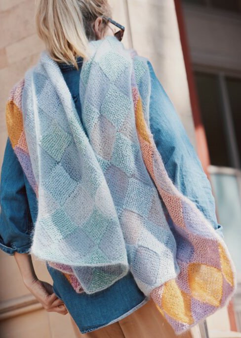 SOMMER-STOLA Amoroso & Silkhair von Lana Grossa