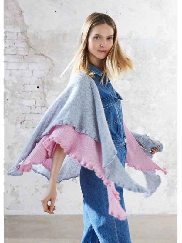 Lana Grossa TUCH MIT RÜSCHENKANTE Puno Due