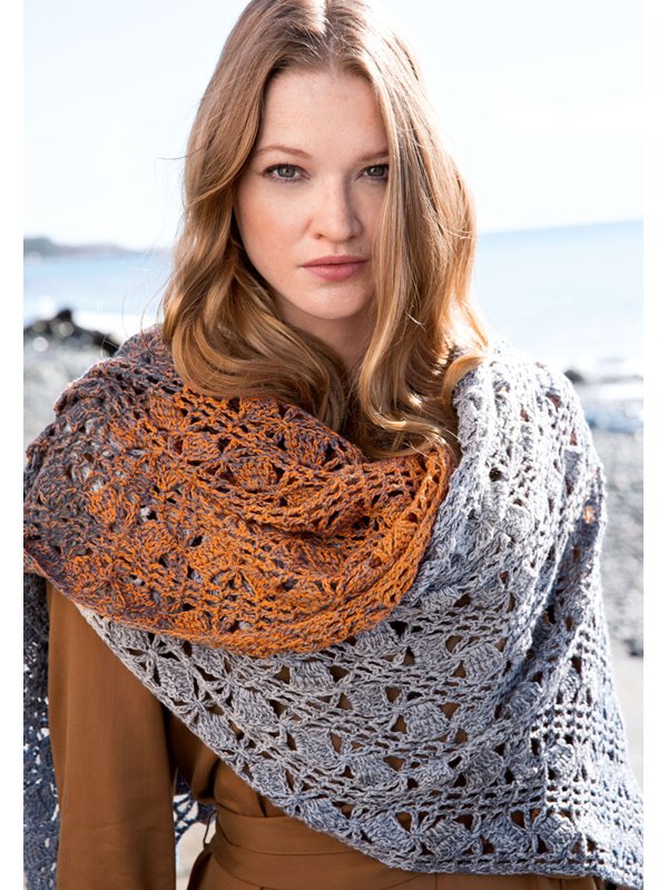 Lana Grossa HÄKELSTOLA Shades of Merino Cotton