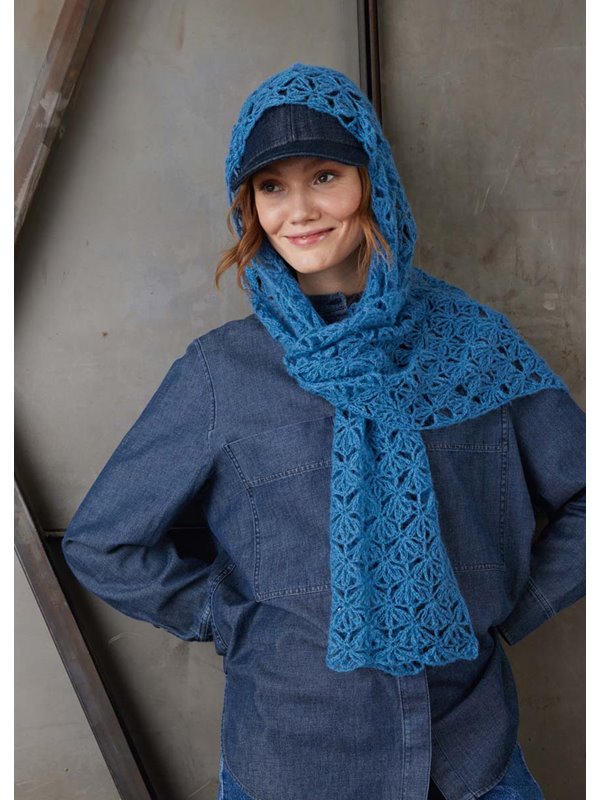 HÄKELSCHAL Silkhair von Lana Grossa