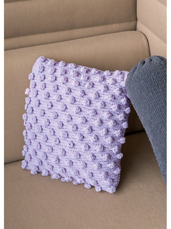 KISSEN MIT NOPPENMUSTER The Look von Lana Grossa