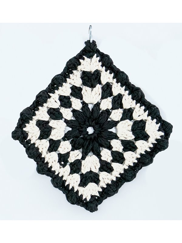 Lana Grossa TOPFLAPPEN ALS HÄKELQUADRAT Star