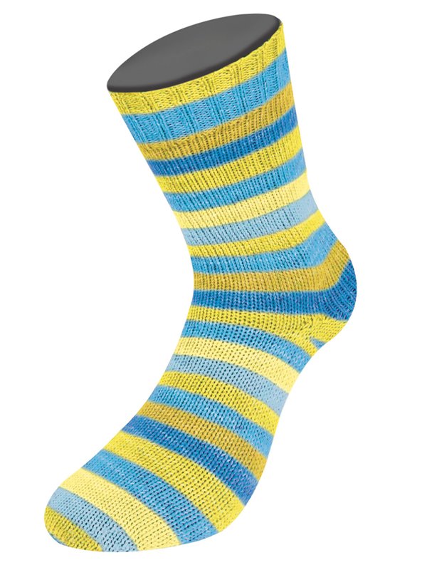 LOVE & PEACE SOCKEN Meilenweit 100g Charity von Lana Grossa