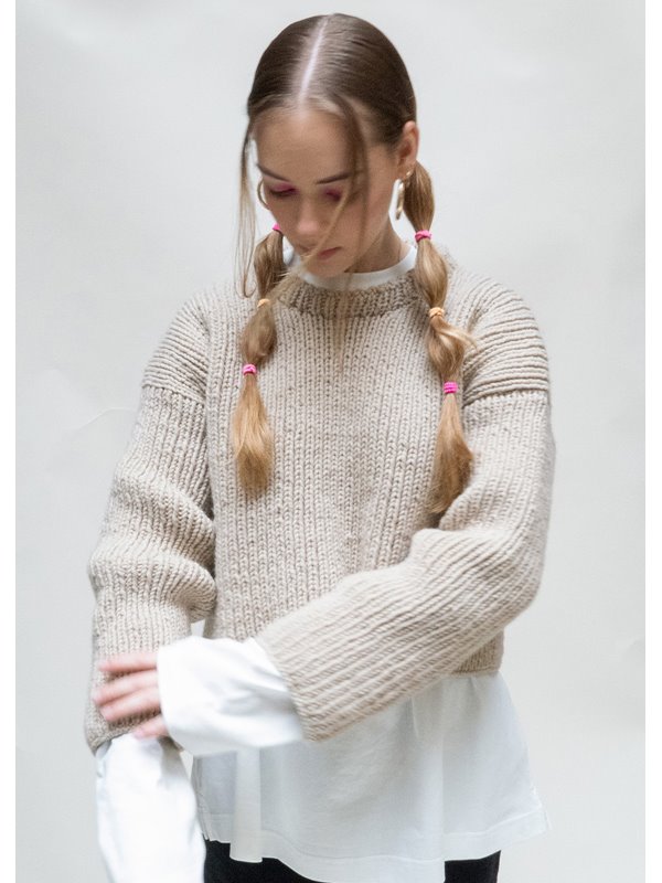 KURZPULLOVER THICKIE Woohoo von Lana Grossa