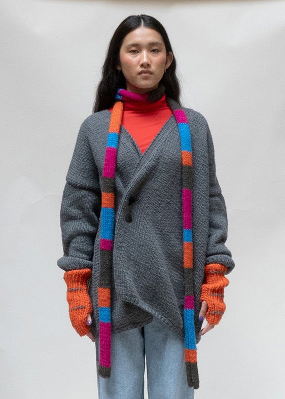 STRICKJACKE BIG O Woohoo von Lana Grossa