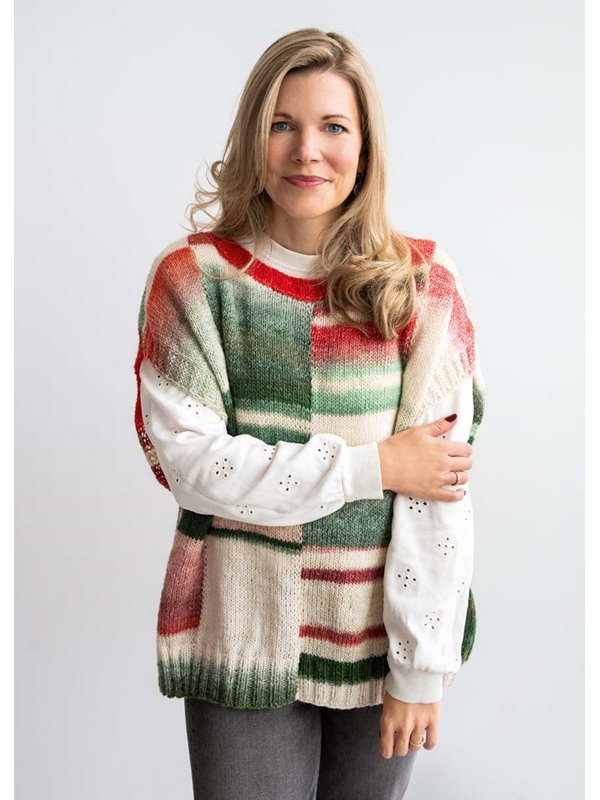 KARO-SLIPOVER Gomitolo (Christmas Edition Lurex) von Lana Grossa