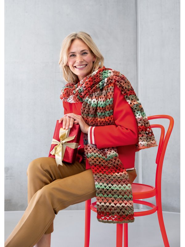 HÄKELSTOLA Gomitolo (Christmas Edition Lurex) von Lana Grossa