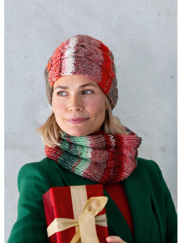 MÜTZE Christmas Edition Big Lurex von Lana Grossa