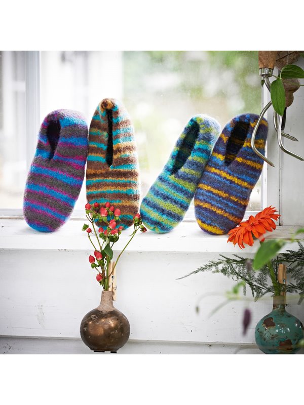 Lana Grossa SCHUHE Feltro print