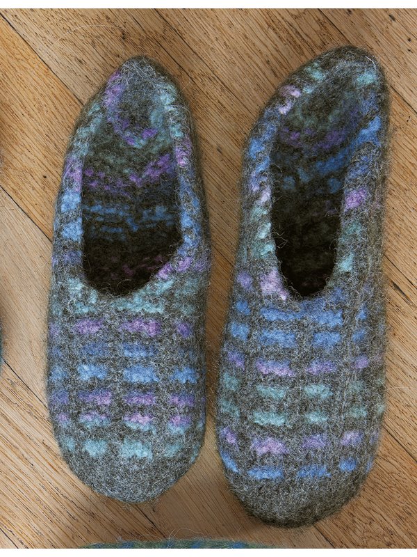 Lana Grossa HAUSSCHUHE Feltro