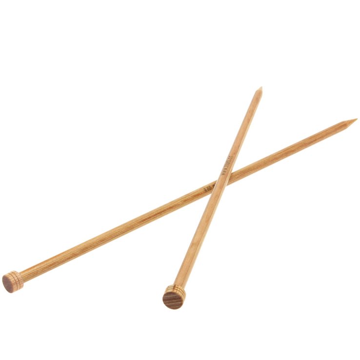 Jackenstricknadel Design-Holz Natur St. 9,0 - von Lana Grossa