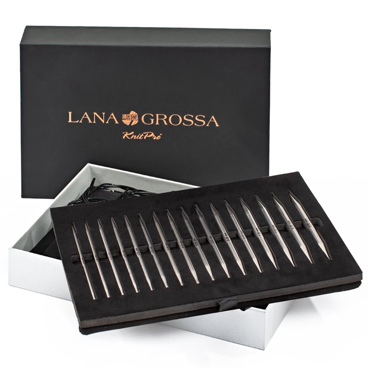 NADEL-SET Edelstahl - von Lana Grossa