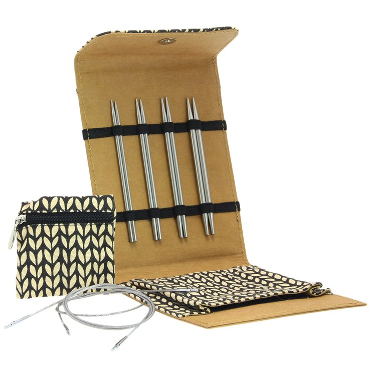 Nadel-Set Edelstahl Klein (Braun) - von Lana Grossa