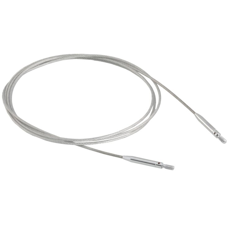 Nadelseil Vario Edelstahl 120cm drehbar - von Lana Grossa