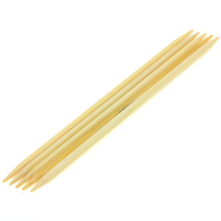 Strumpfstricknadel Bambus St. 4,0/15cm - von Lana Grossa