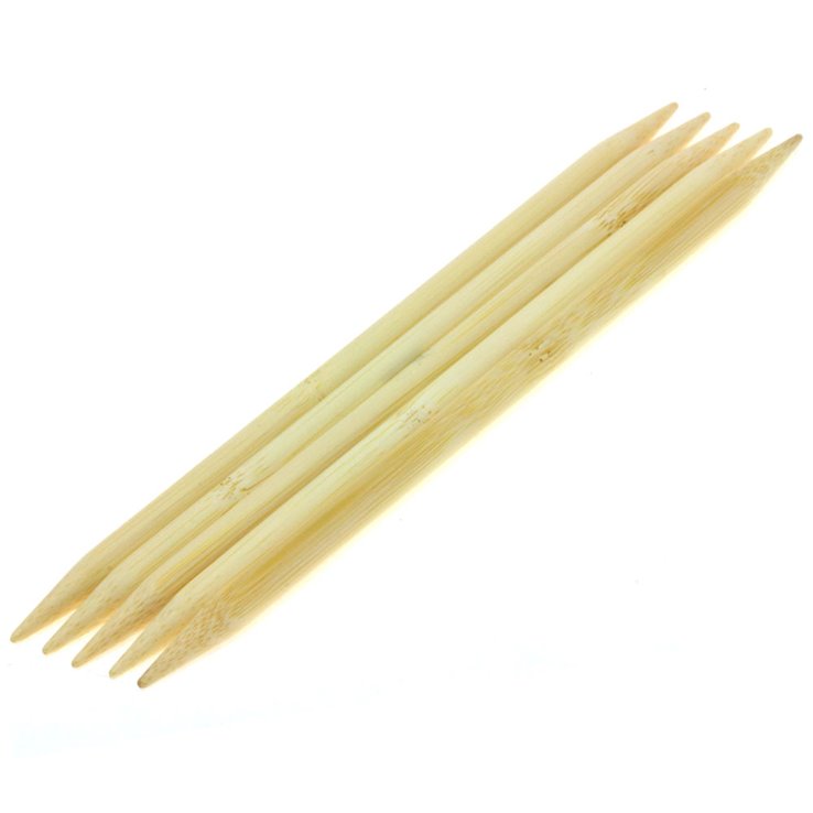 Strumpfstricknadel Bambus St. 8,0/20cm - von Lana Grossa