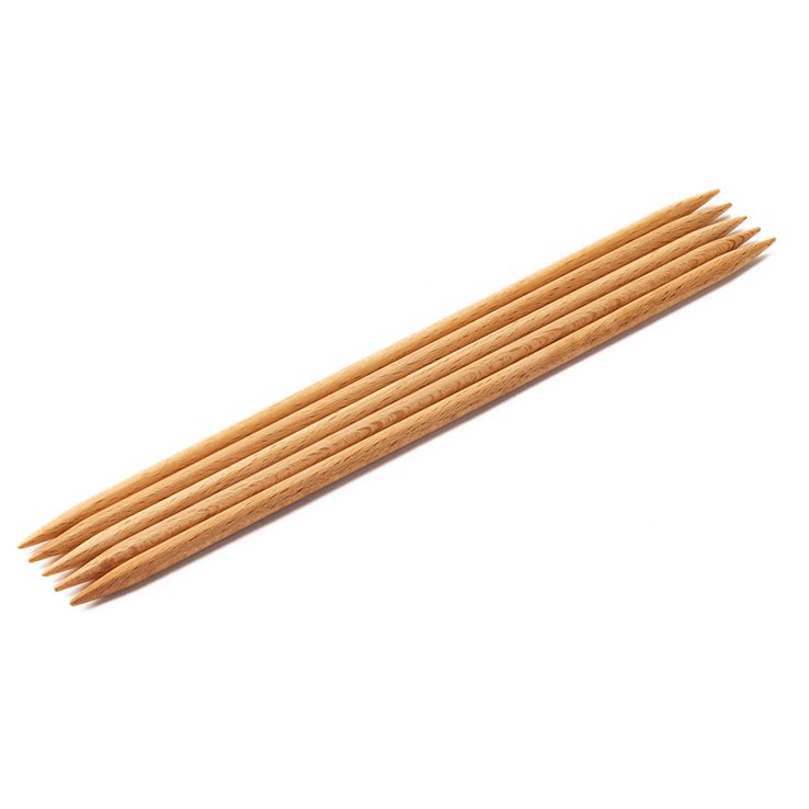 Strumpfstricknadel Buche (Tanja Steinbach Edition) St. 5,0/20cm - von Lana Grossa