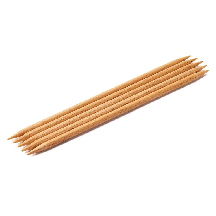 Strumpfstricknadel Buche (Tanja Steinbach Edition) St. 6,0/20cm - von Lana Grossa