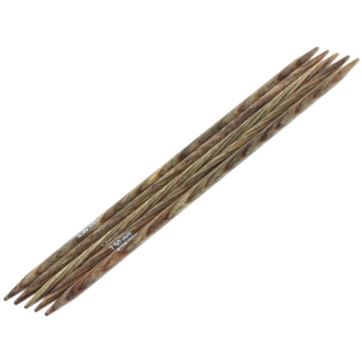 Strumpfstricknadel Design-Holz Signal St. 3,5/15cm - von Lana Grossa