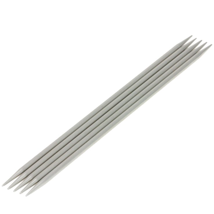 Strumpfstricknadel Edelstahl St. 3,5/15cm - von Lana Grossa