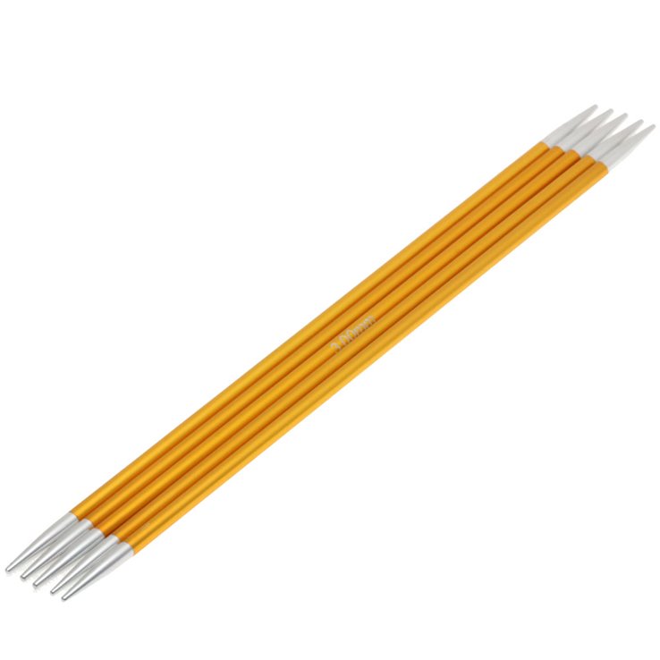 Strumpfstricknadel Aluminium Rainbow St. 3,0/15cm - von Lana Grossa