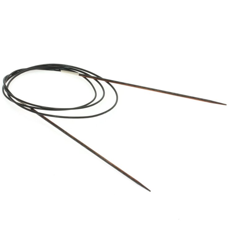 Rundstricknadel Design-Holz Multicolor St. 2,0/100cm - von Lana Grossa