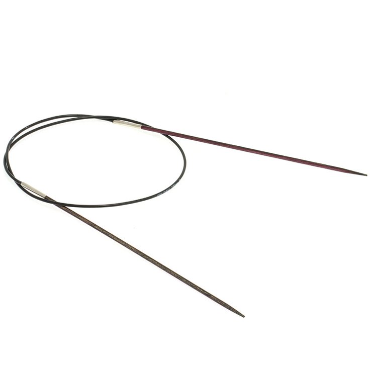 Rundstricknadel Design-Holz Color St. 2,0/60cm - von Lana Grossa