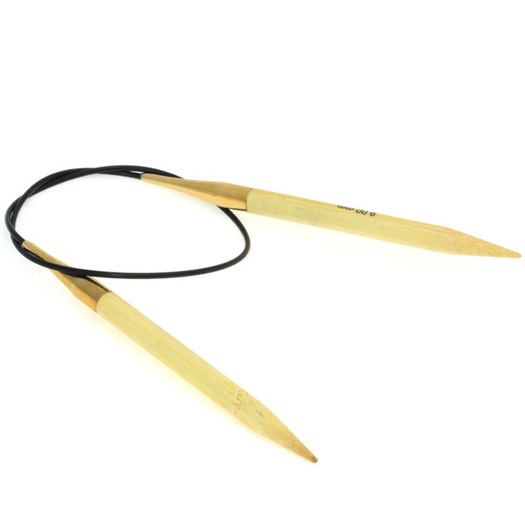 Rundstricknadel Bambus St. 9,0/60cm - von Lana Grossa