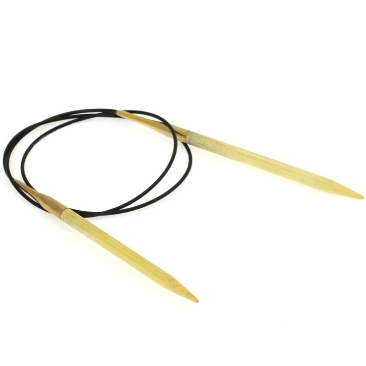 Rundstricknadel Bambus St. 6,0/80cm - von Lana Grossa