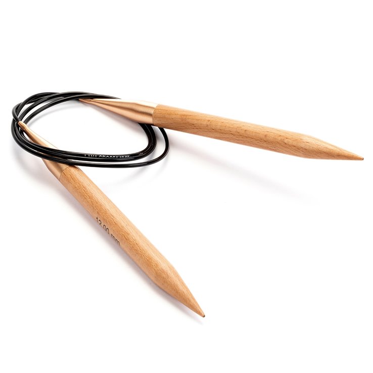 Rundstricknadel Buche (Tanja Steinbach Edition) St.12,0/100cm - von Lana Grossa