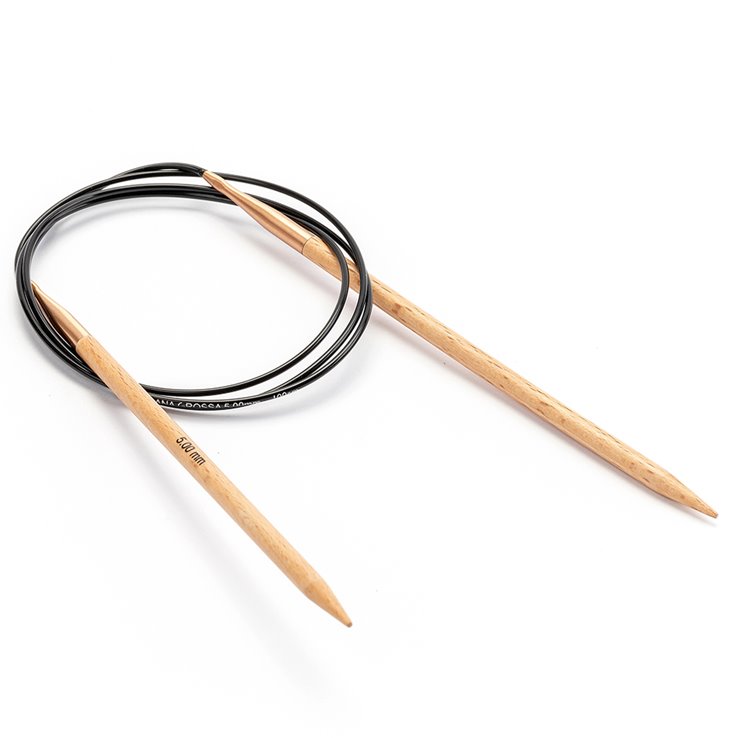 Rundstricknadel Buche (Tanja Steinbach Edition) St. 5,0/100cm - von Lana Grossa