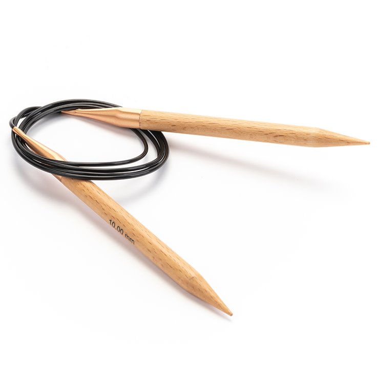 Rundstricknadel Buche (Tanja Steinbach Edition) St.10,0/120cm - von Lana Grossa