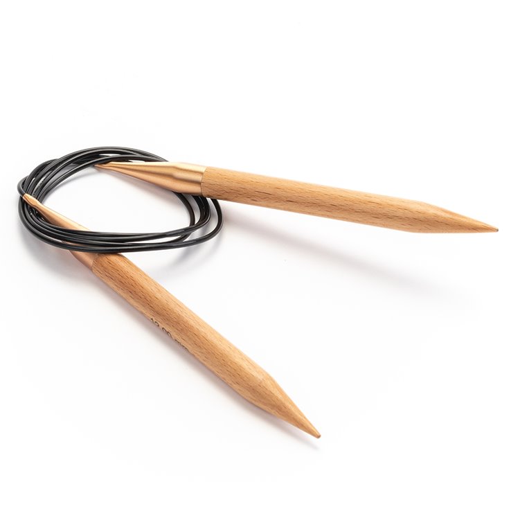 Rundstricknadel Buche (Tanja Steinbach Edition) St.12,0/120cm - von Lana Grossa