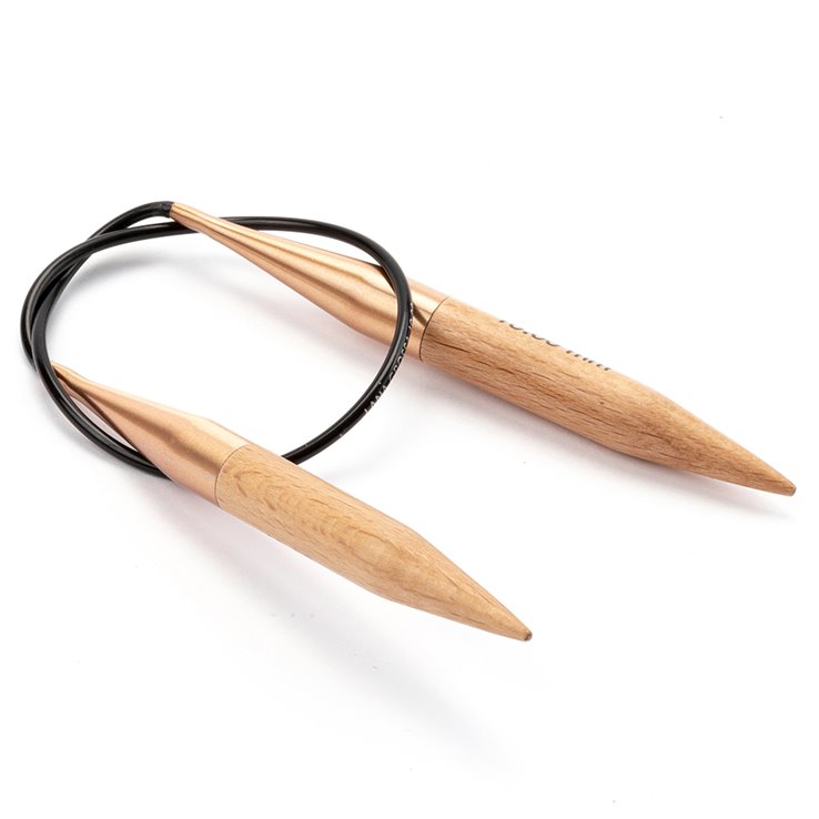 Rundstricknadel Buche (Tanja Steinbach Edition) St.10,0/ 40cm - von Lana Grossa