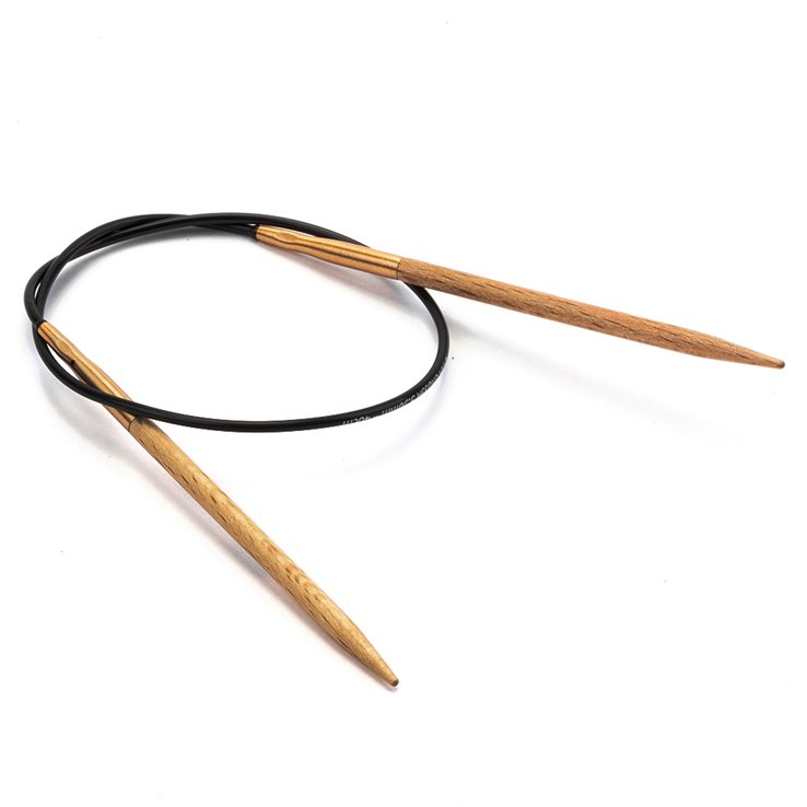 Rundstricknadel Buche (Tanja Steinbach Edition) St, 3,5/ 40cm - von Lana Grossa