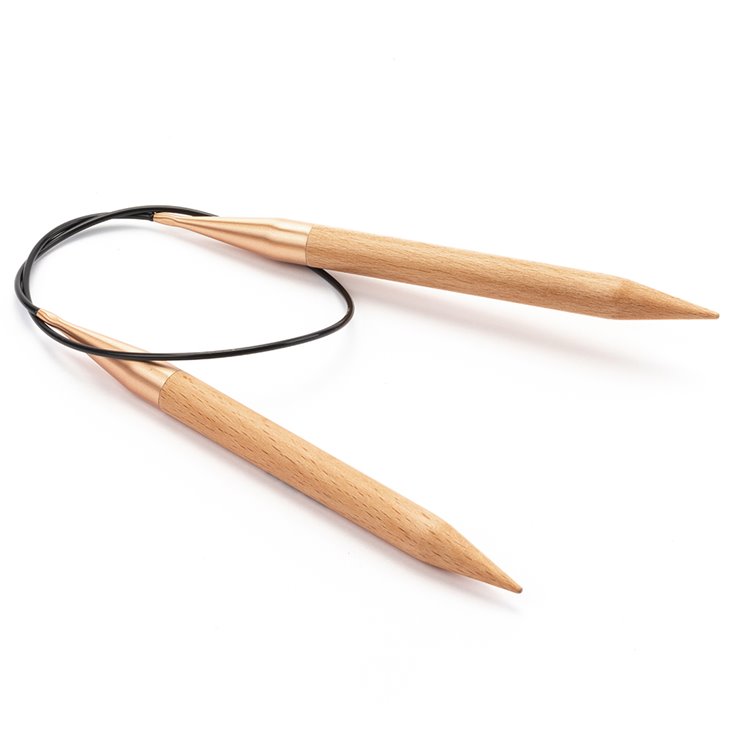 Rundstricknadel Buche (Tanja Steinbach Edition) St.12,0/ 60cm - von Lana Grossa