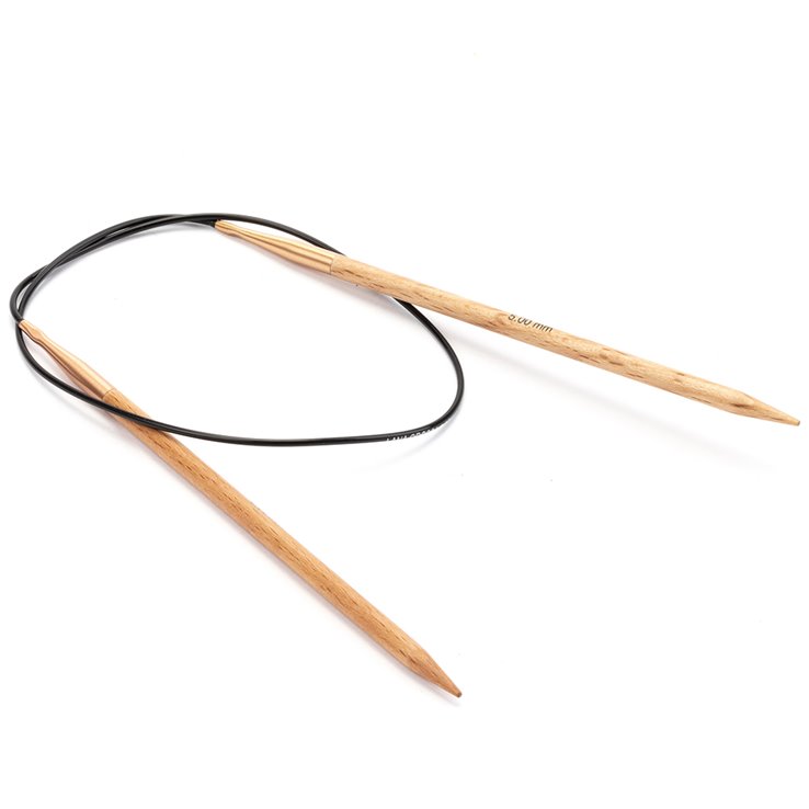 Rundstricknadel Buche (Tanja Steinbach Edition) St. 5,0/ 60cm - von Lana Grossa