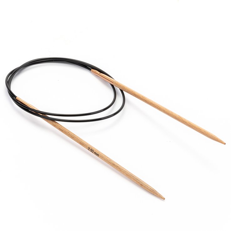 Rundstricknadel Buche (Tanja Steinbach Edition) St. 3,5/ 80cm - von Lana Grossa