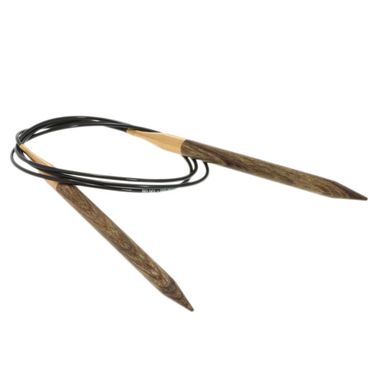 Rundstricknadel Design-Holz Signal St. 7,0/100cm - von Lana Grossa