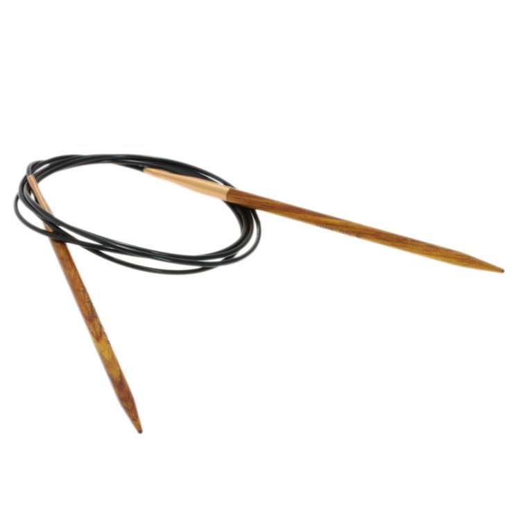 Rundstricknadel Design-Holz Signal St. 4,5/120cm - von Lana Grossa