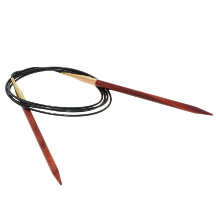 Rundstricknadel Design-Holz Signal St. 5,0/120cm - von Lana Grossa