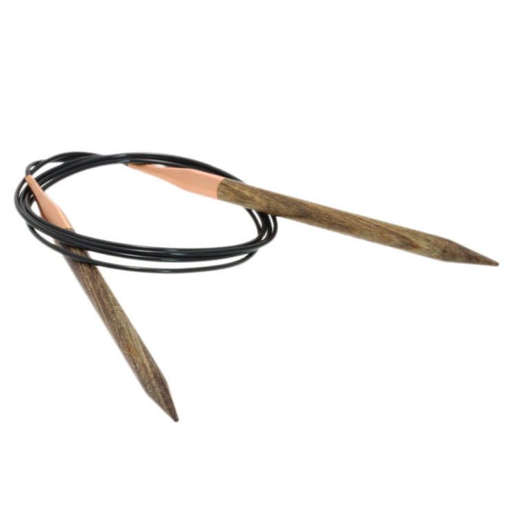 Rundstricknadel Design-Holz Signal St. 7,0/120cm - von Lana Grossa