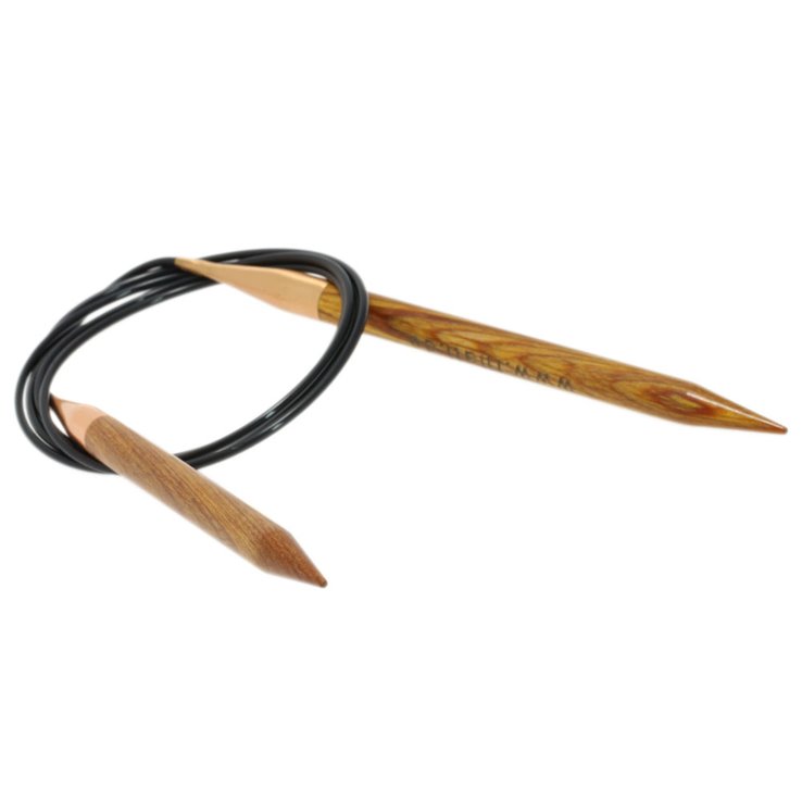 Rundstricknadel Design-Holz Signal St. 9,0/120cm - von Lana Grossa